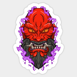 Oni Sticker